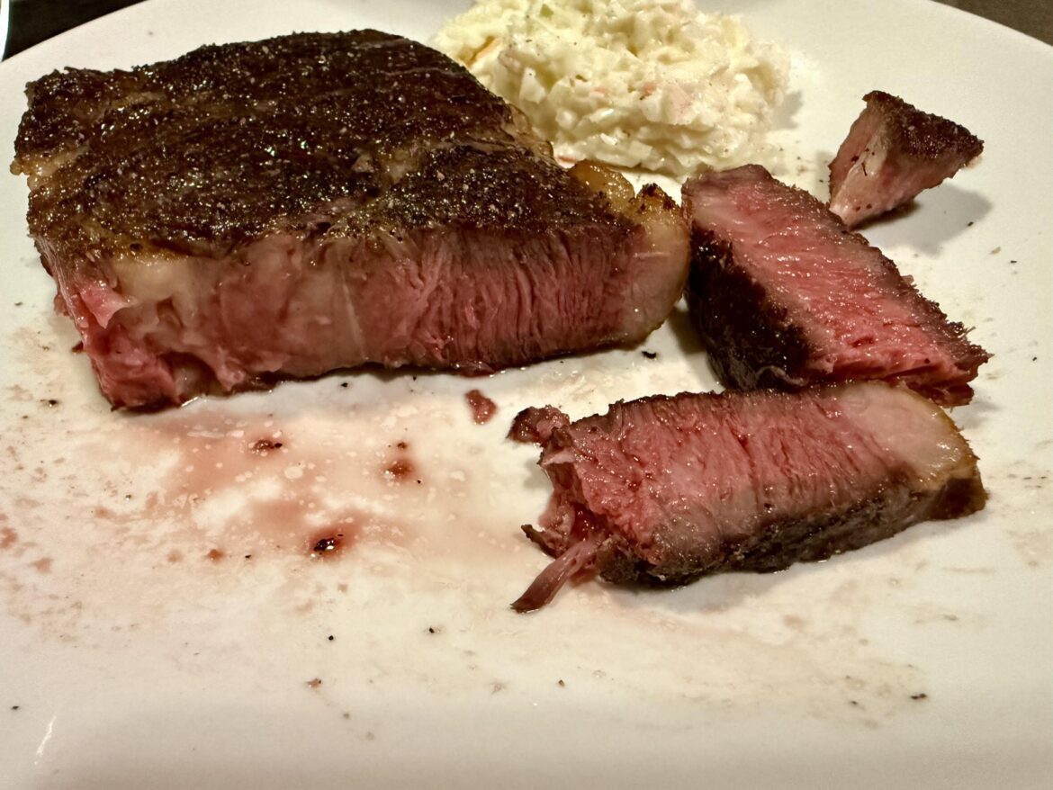 Always like a good ribeye