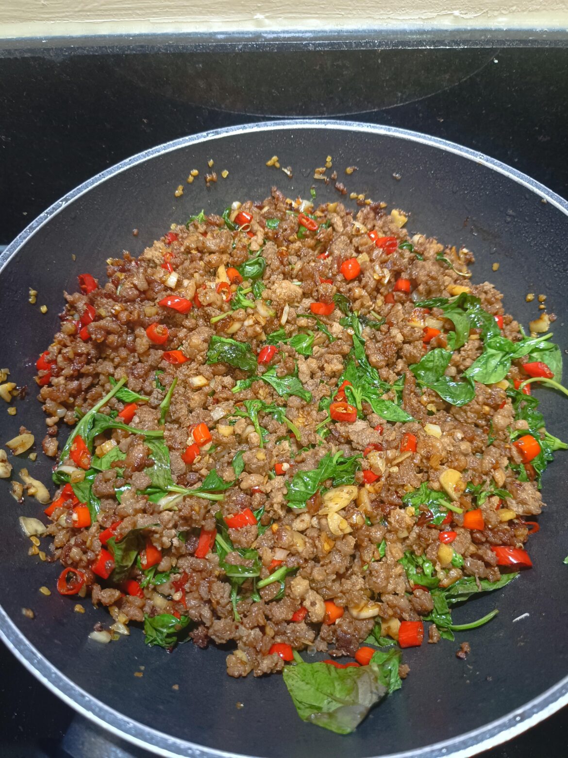 Pad Krapow for my fellow spicy food lovers out there