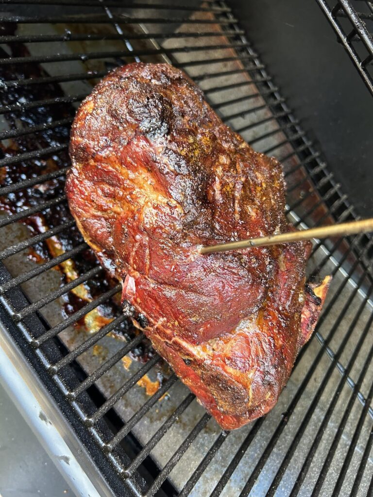 First time making pork BUtt First time making pork BUtt