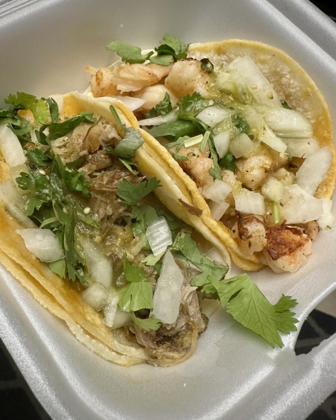 Dinner - 1 Shrimp 1 Carnitas