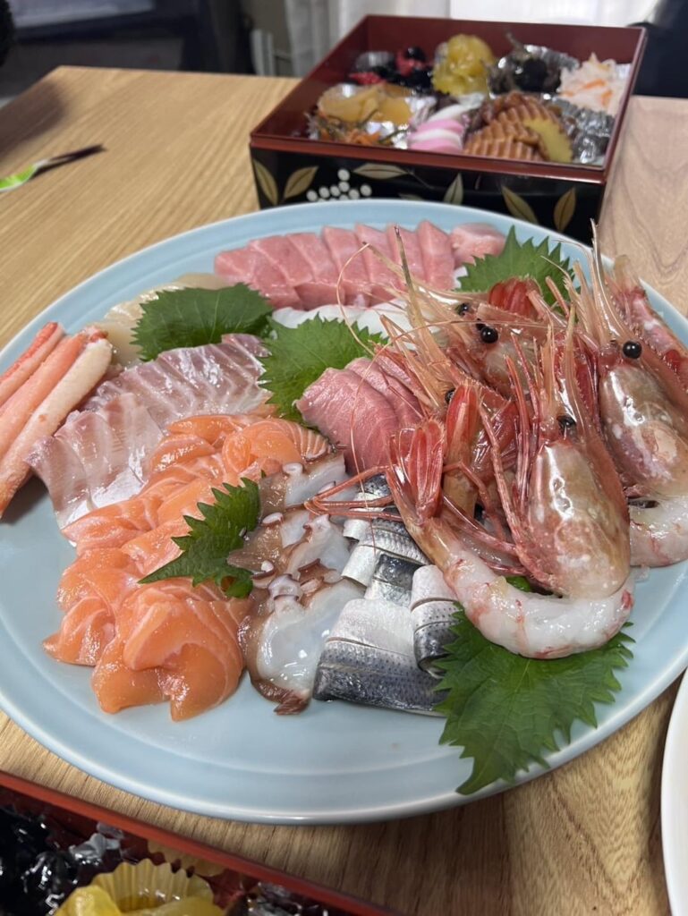 This year's New Year's feast.