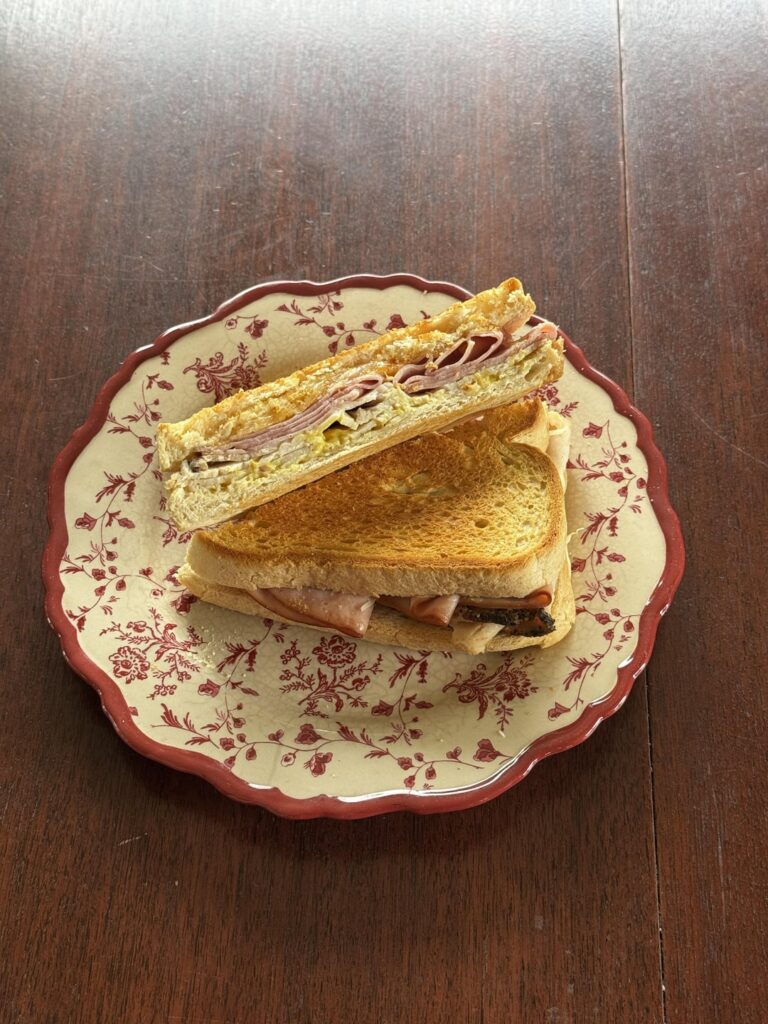 34g of protein & 287 calories using keto bread and full fat mayo & cheese