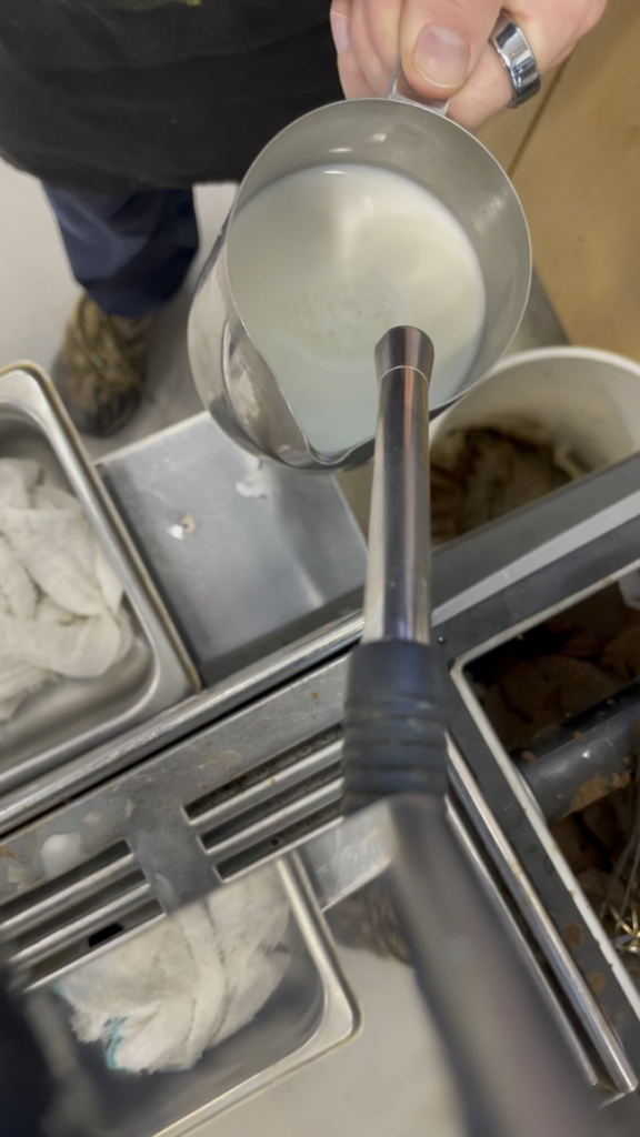 How are y'all making latte art with matcha?