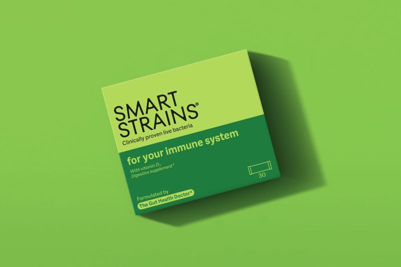 SMART STRAINS by B&B Studio reimagines the probiotic aisle with targeted design thinking SMART STRAINS by B&B Studio reimagines the probiotic aisle with targeted design thinking