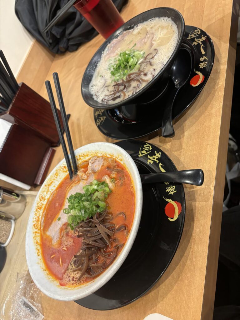 Ramen date with my bff 😋