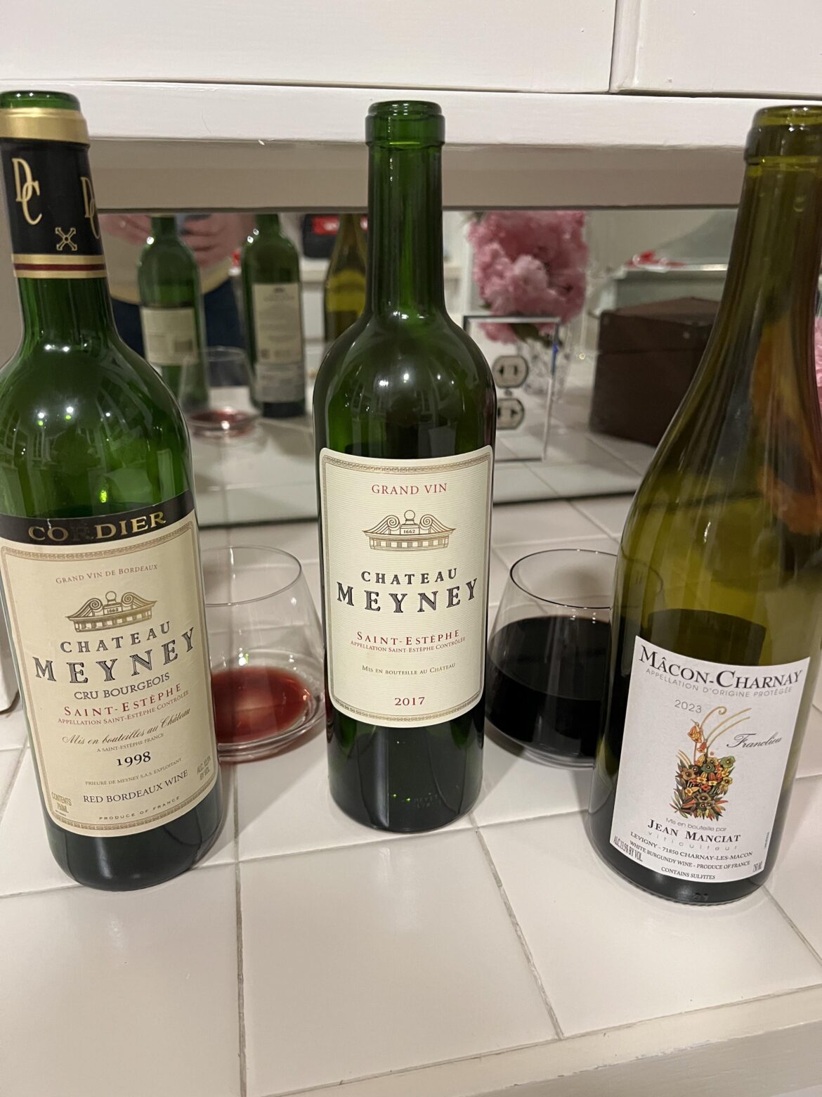 Chateau Meyney accidental vertical Chateau Meyney accidental vertical