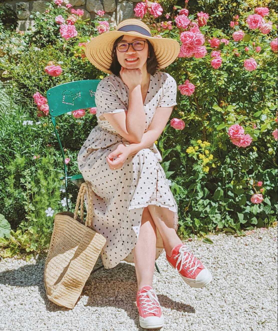 Do Thuy Linh in France. Photo: Supplied