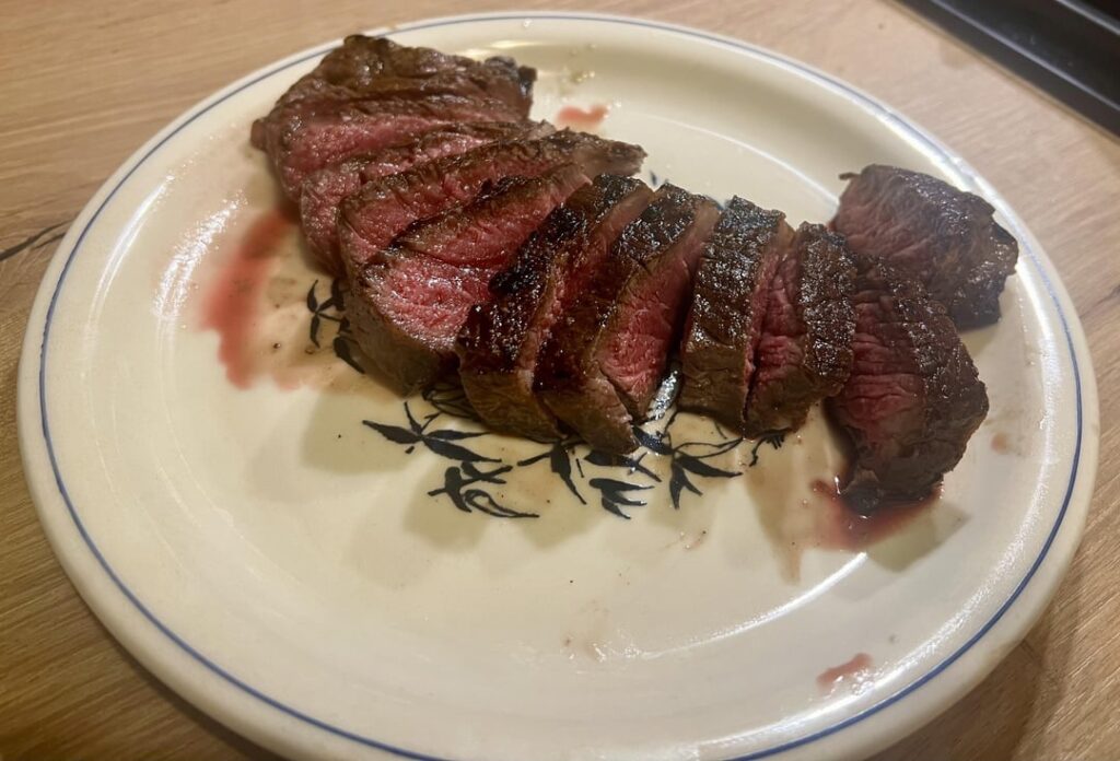 Opinions? Aaaaand what sides do you serve with the beef?”