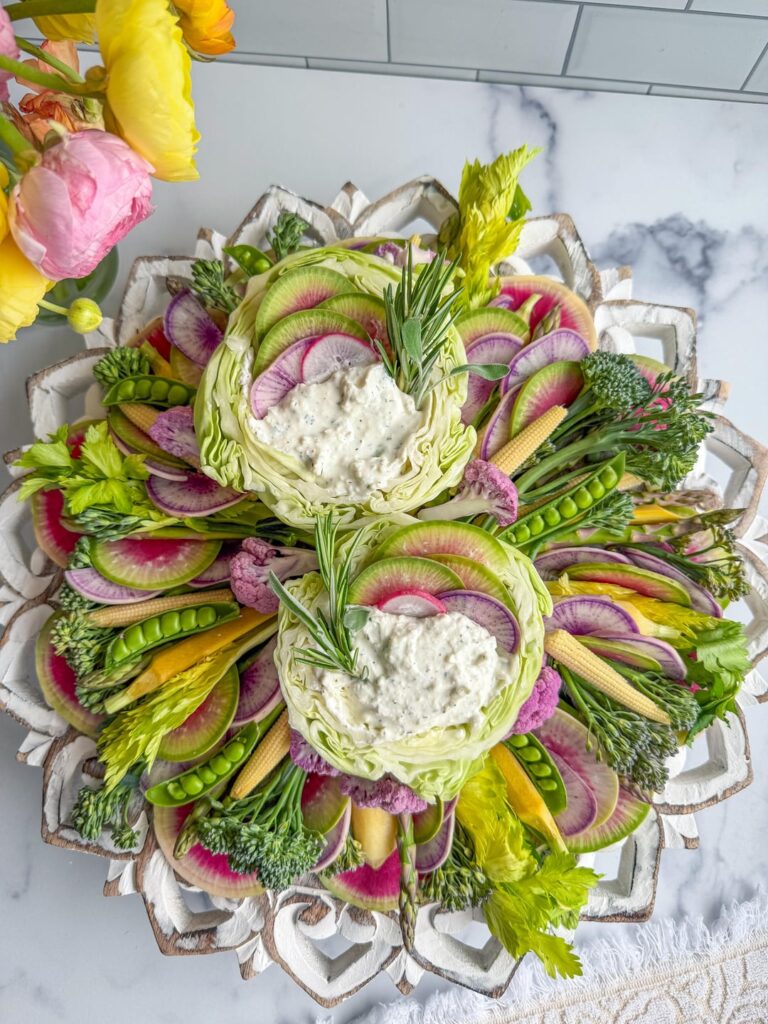 Cabbage Dip Bowls! 🥬🥕💜