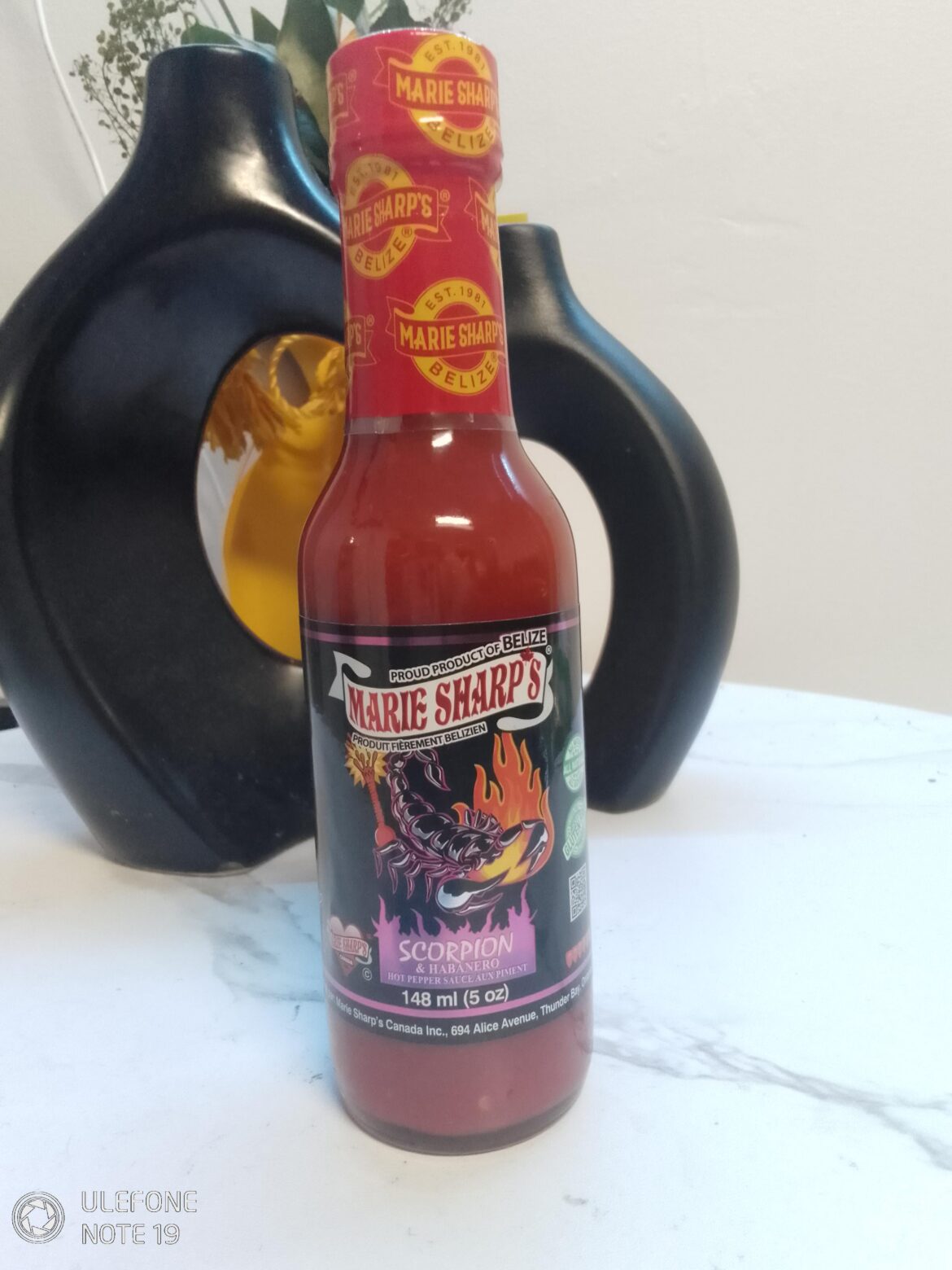 Marie Sharp's Scorpion and Habanero Sauce