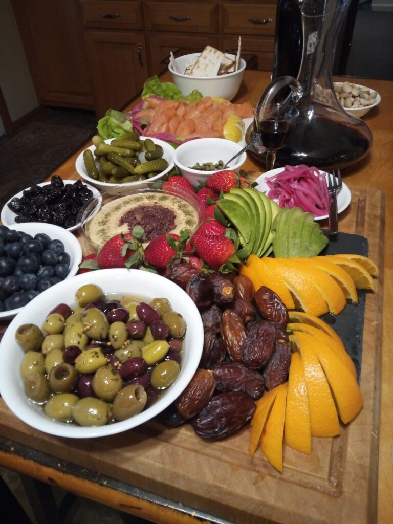 Dairy Free Charcuterie Board I put together for Passover!