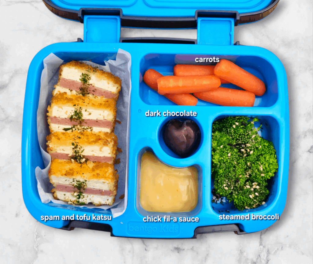 Lunches for my kindergartener