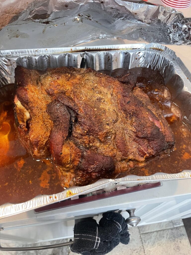 My first pork butt