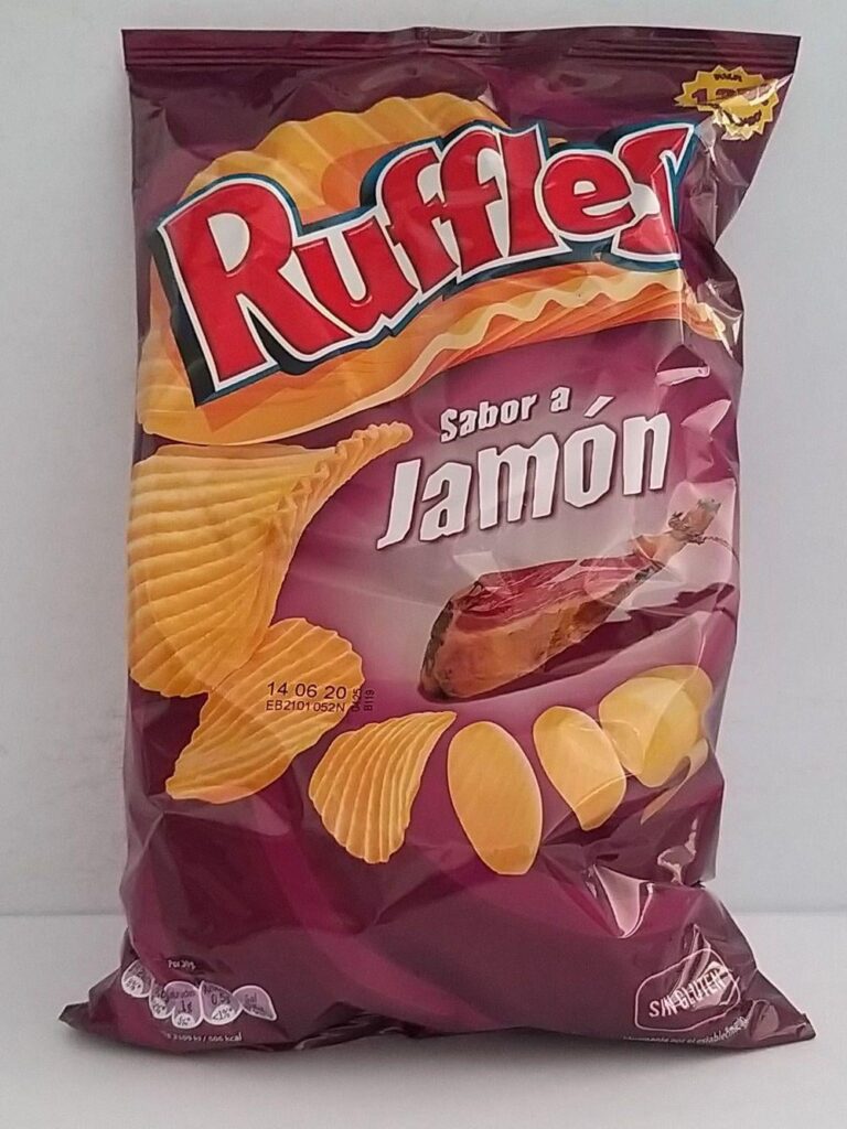 Spanish Market that Sells Jamon Ruffles