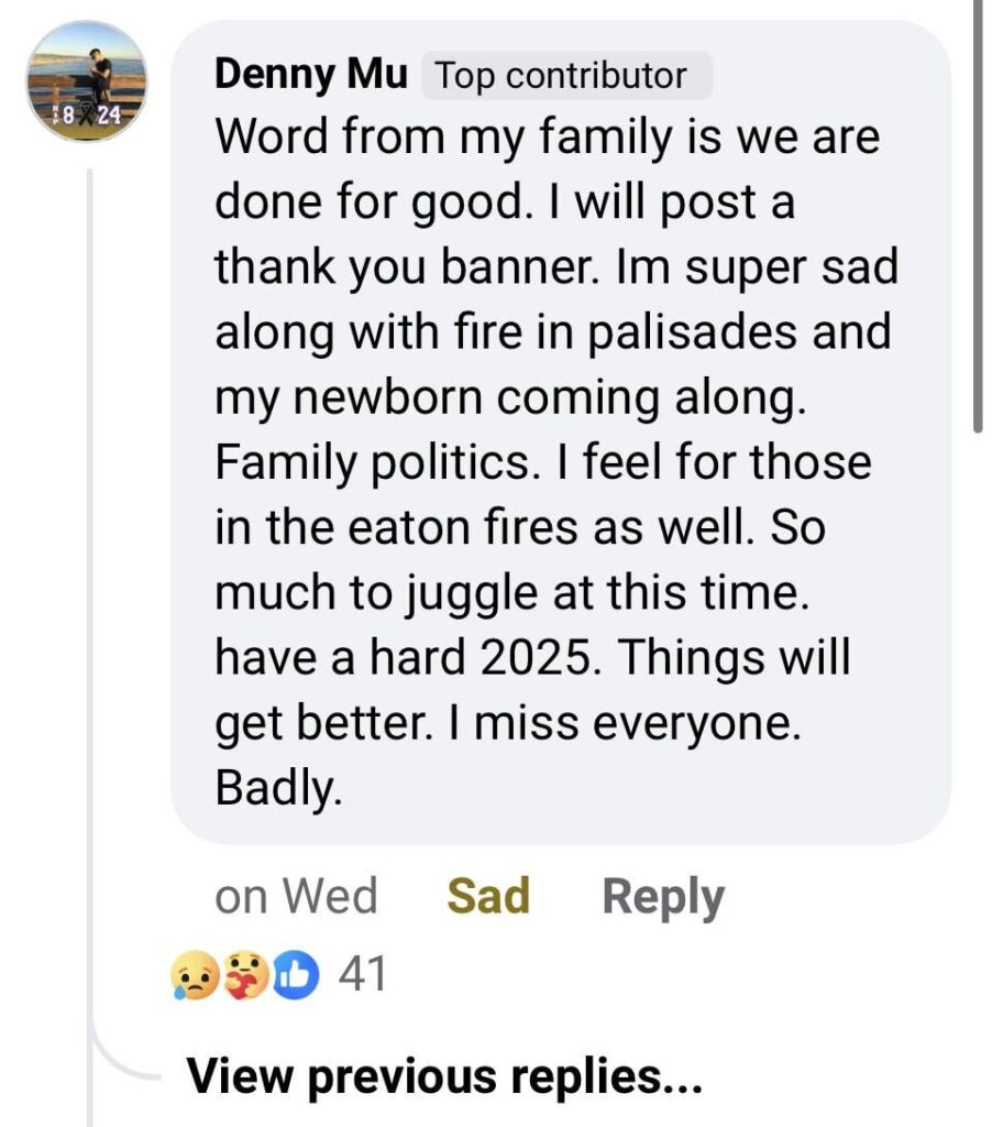Historic SGV restaurant, Mandarin Noodle House is most likely permanently closed according to the owner on a local FB group page.