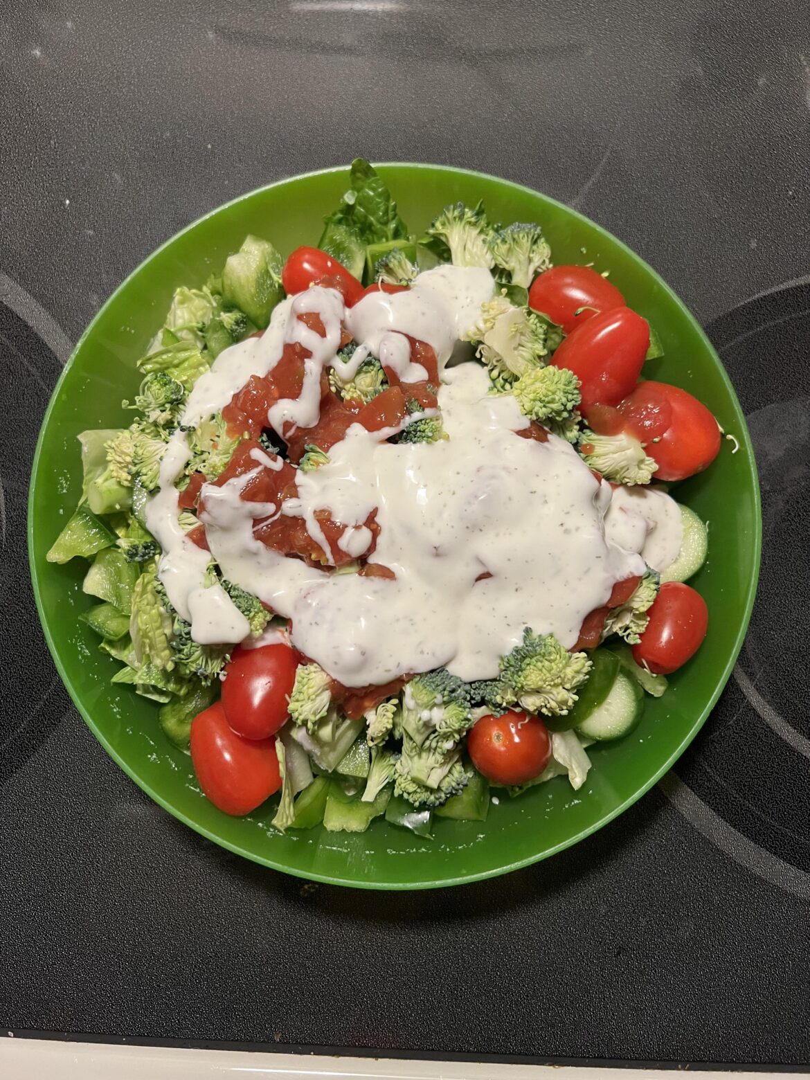 my dinner last night. around 200 calories. what else should i add next time?