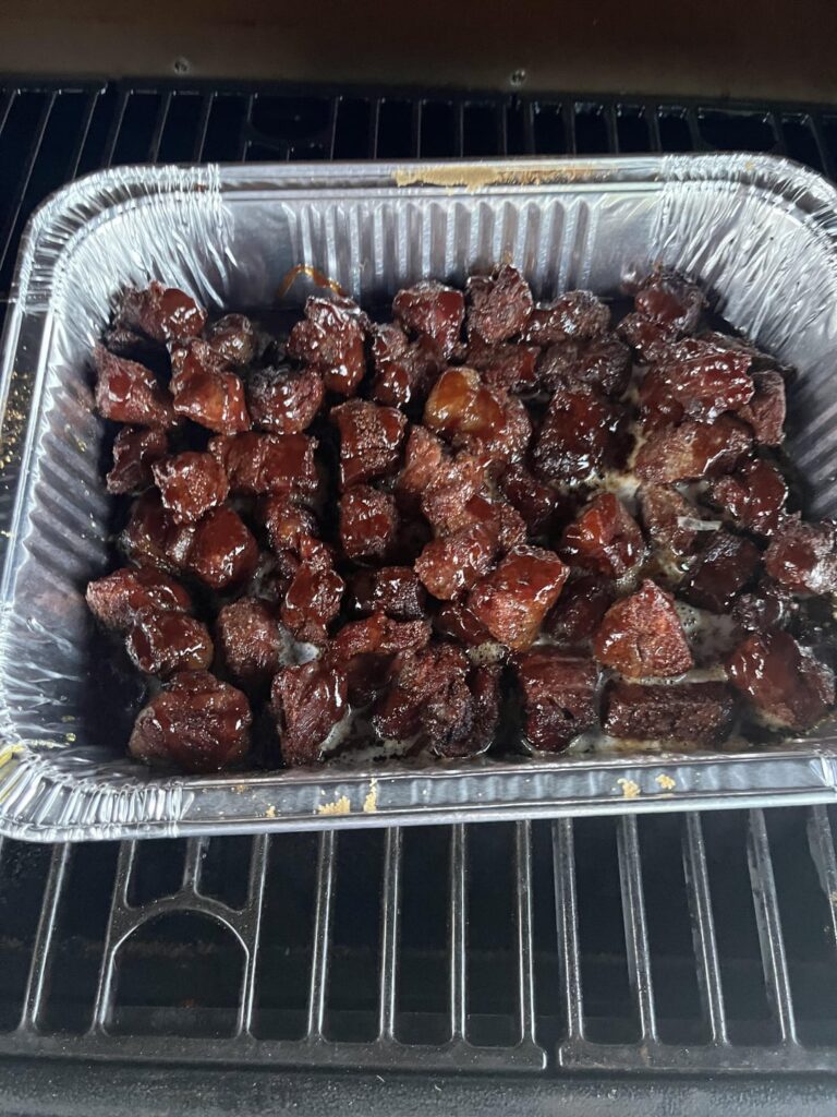 Chuck roast burnt ends
