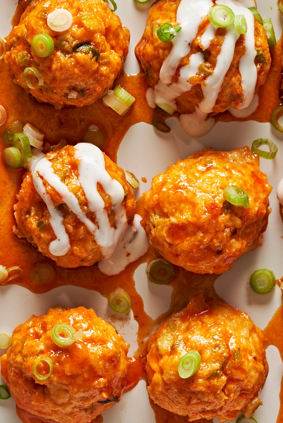 buffalo chicken meatballs