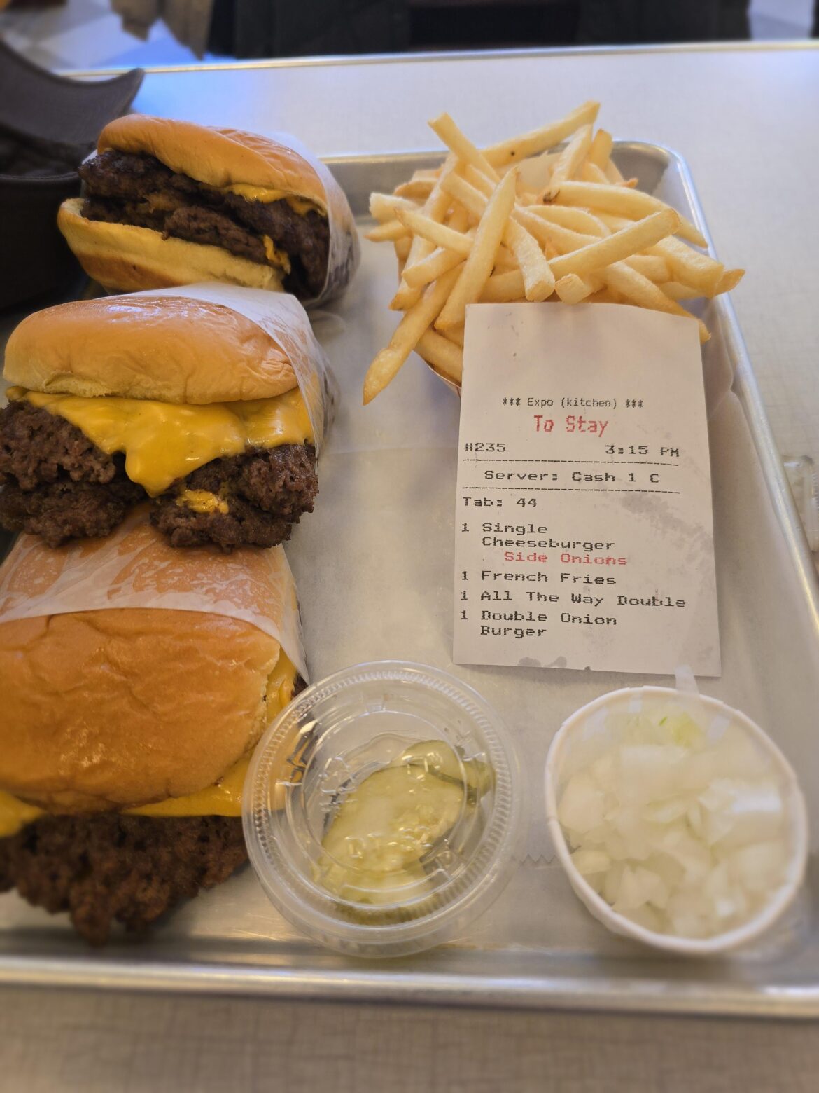 Finally got to Hamburger America!