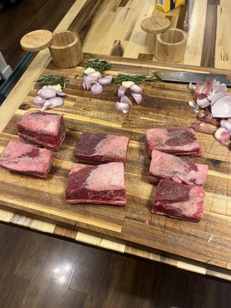 Question: I’m making 48 hour short ribs, can I use the juice left over in the bag to make a sauce? If so, how?