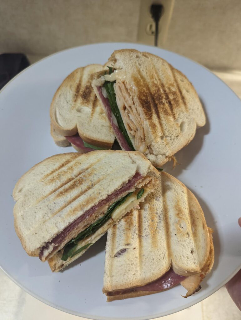 Nothing like a sandwich to cure the hangover