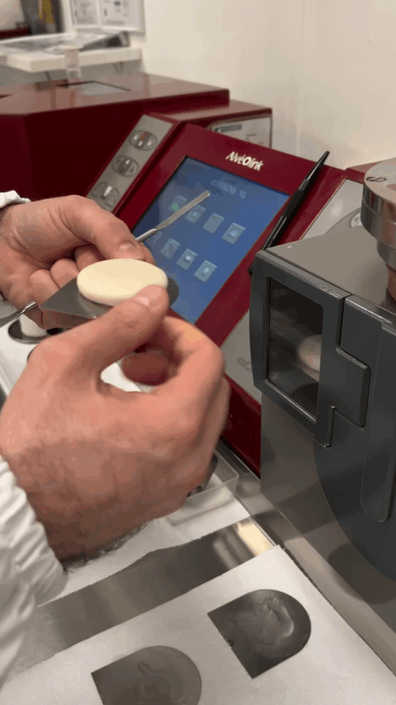 Alveograph - tests the strength of bread dough