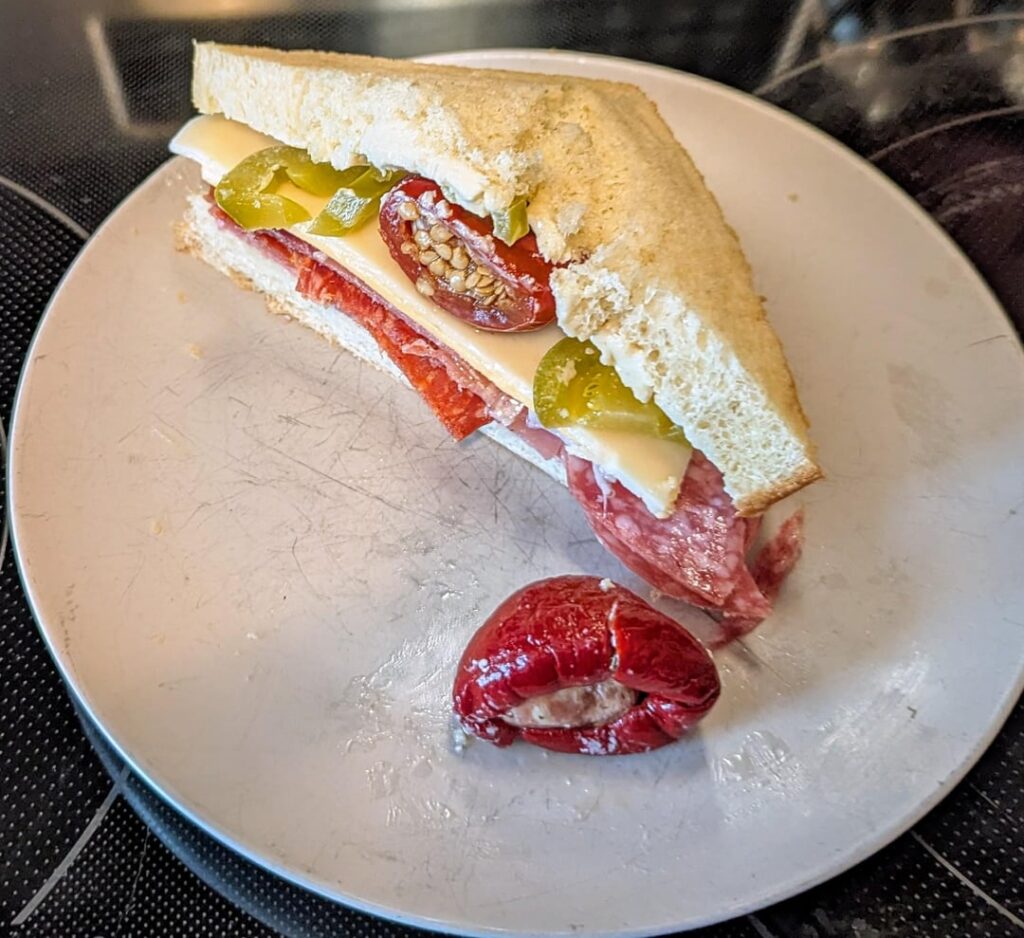 Stuffed pepper Sandwich