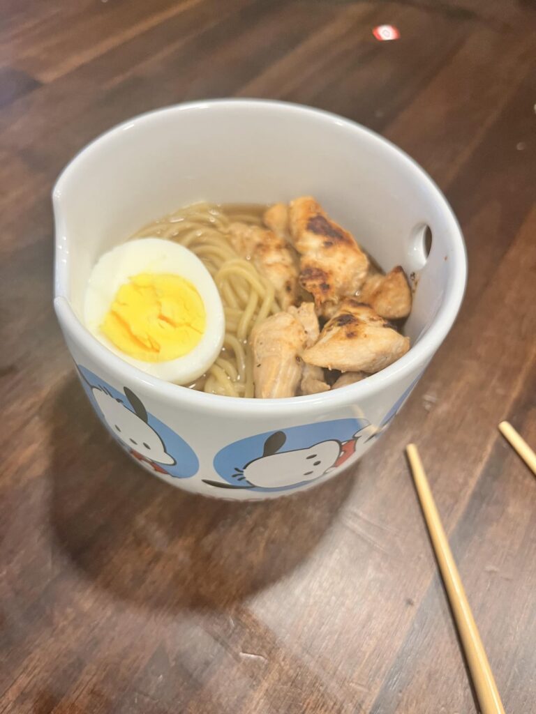 I attempted homemade ramen 🍜