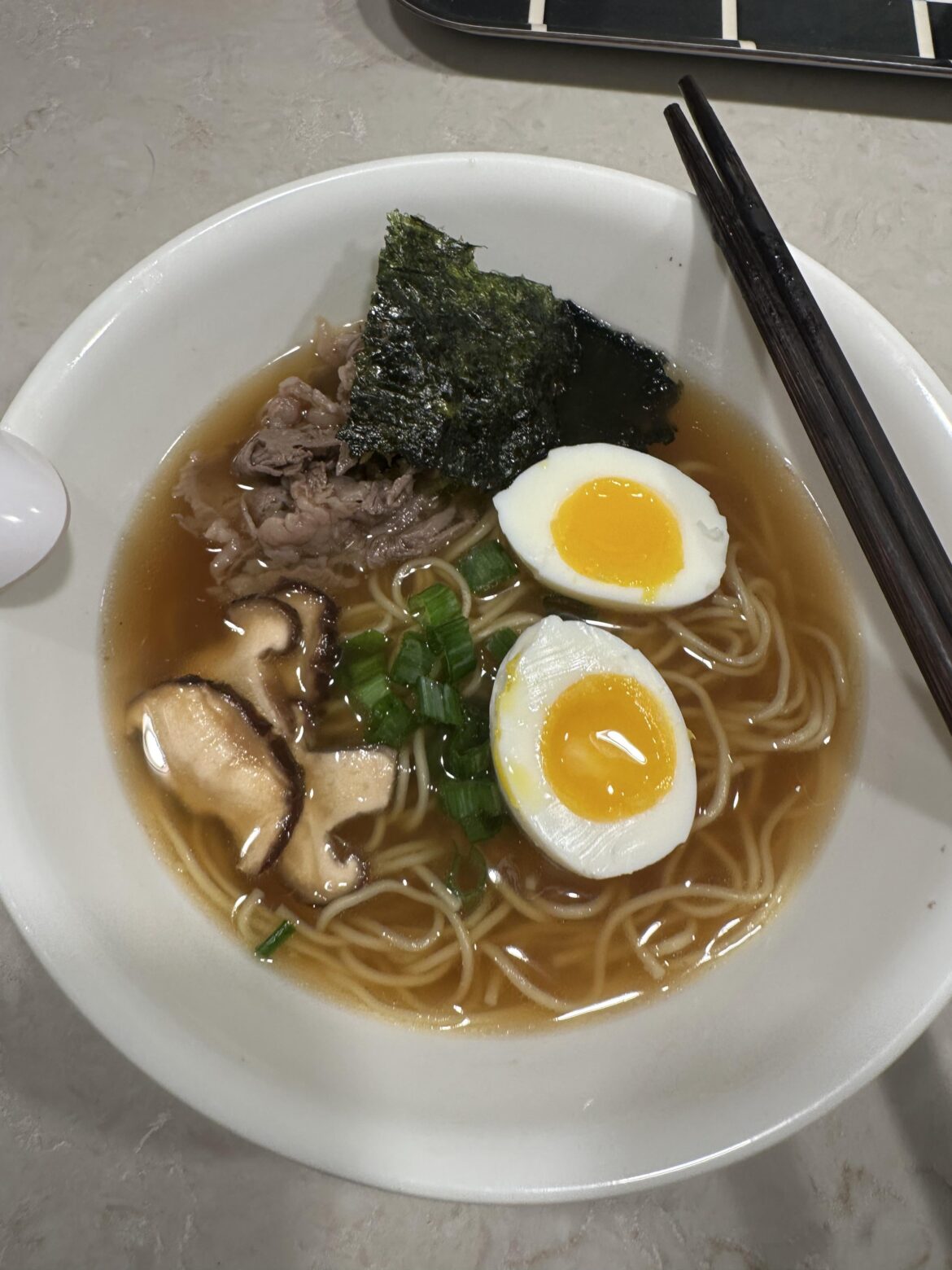First attempted ramen First attempted ramen