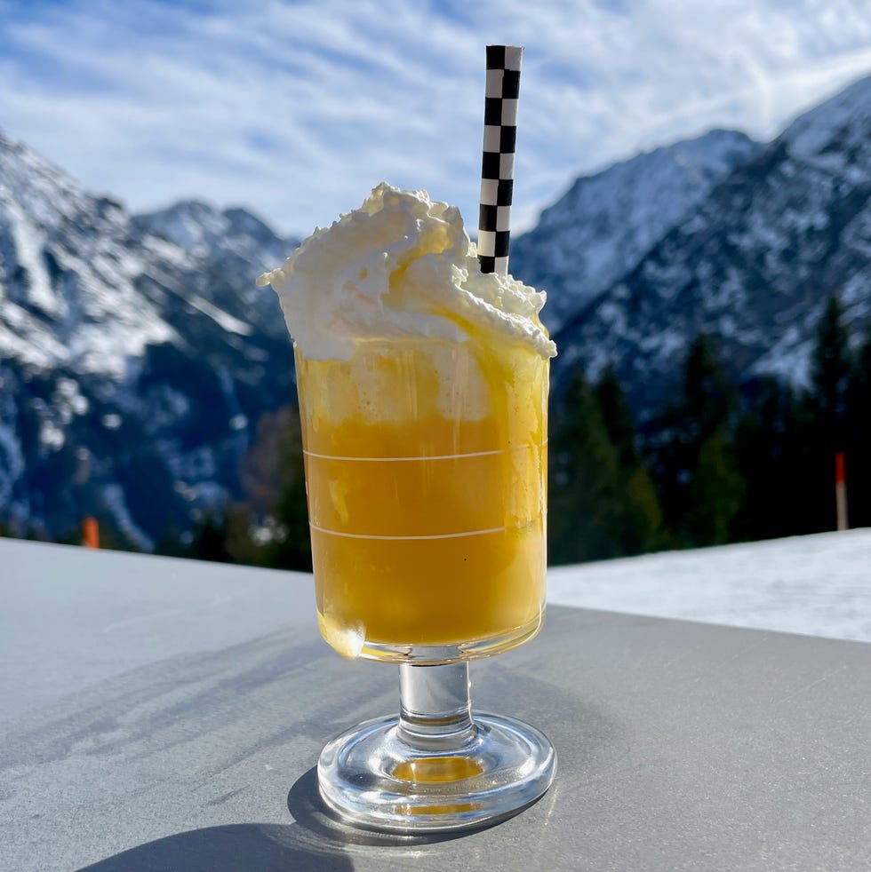 bombardino christmas drink