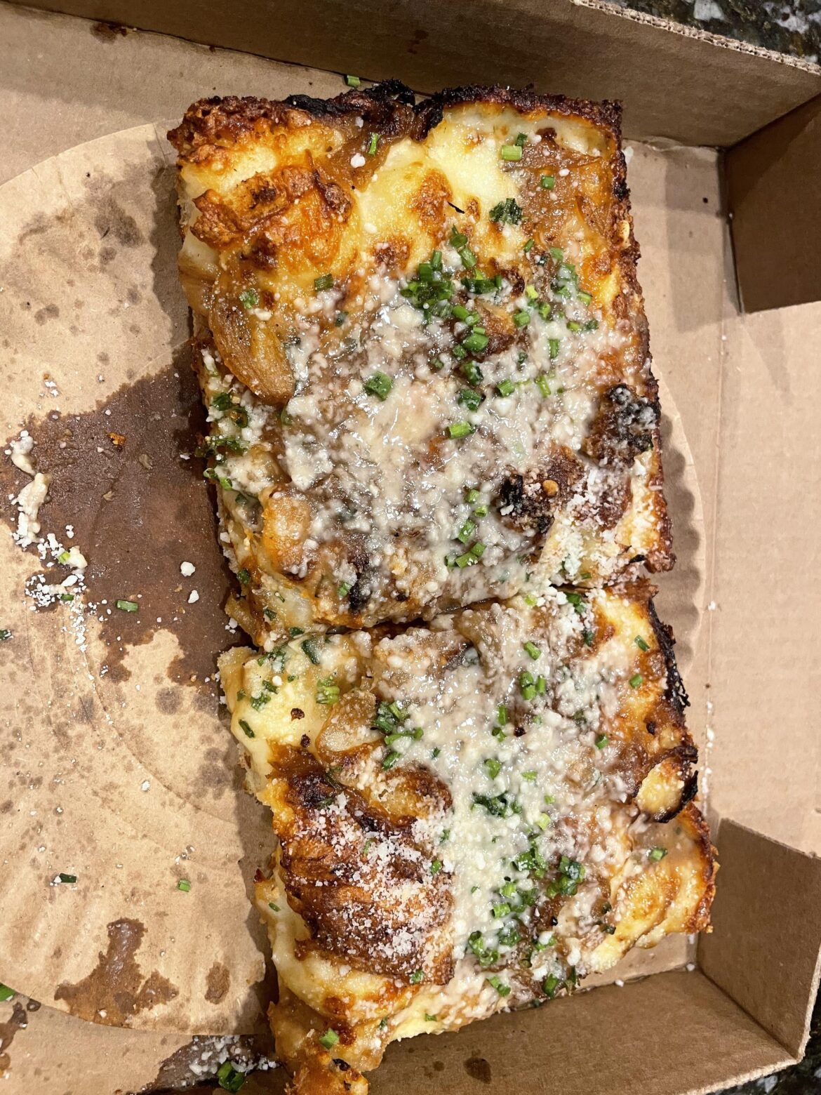 French onion soup pizza! French onion soup pizza!