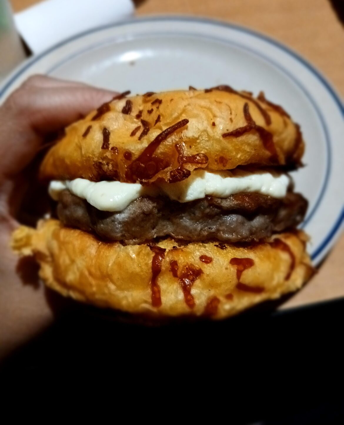 Homemade burger... I did my best haha