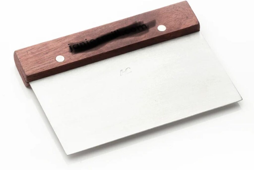 What is this called, and why doesn't anybody I've worked with, know it's called a bench scraper?