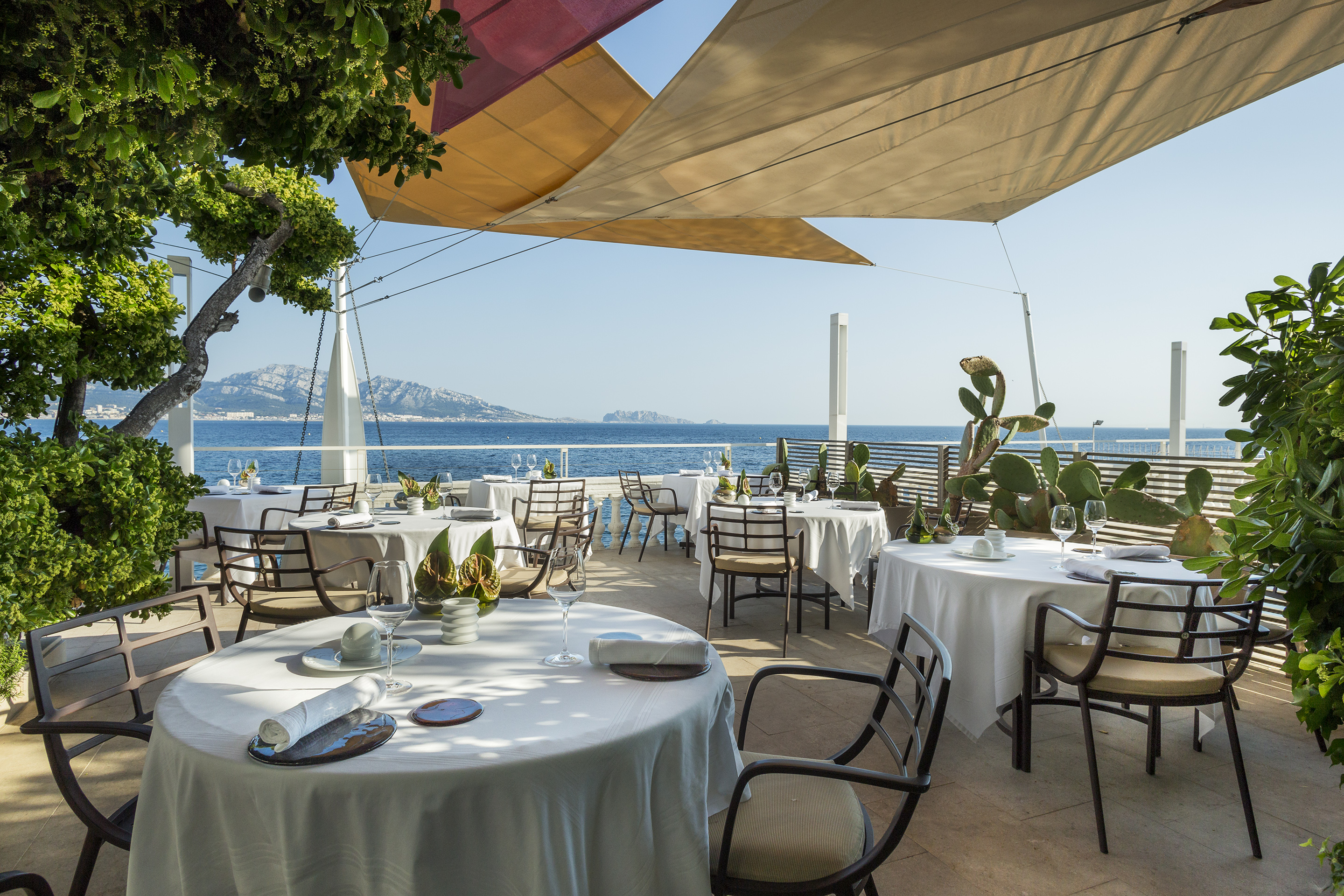 Le Petit Nice, headed up by Chef Gérald Passedat in Marseille. © Le Petit Nice