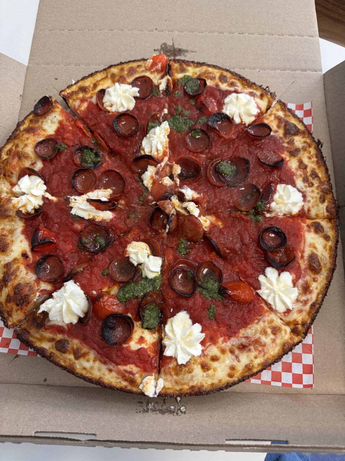 Milly’s Pizza on the Pan in Argyle is CRAZY GOOD