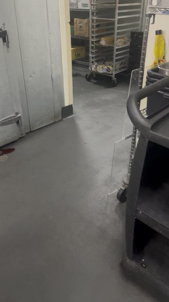 I walked into a crime scene this morning!