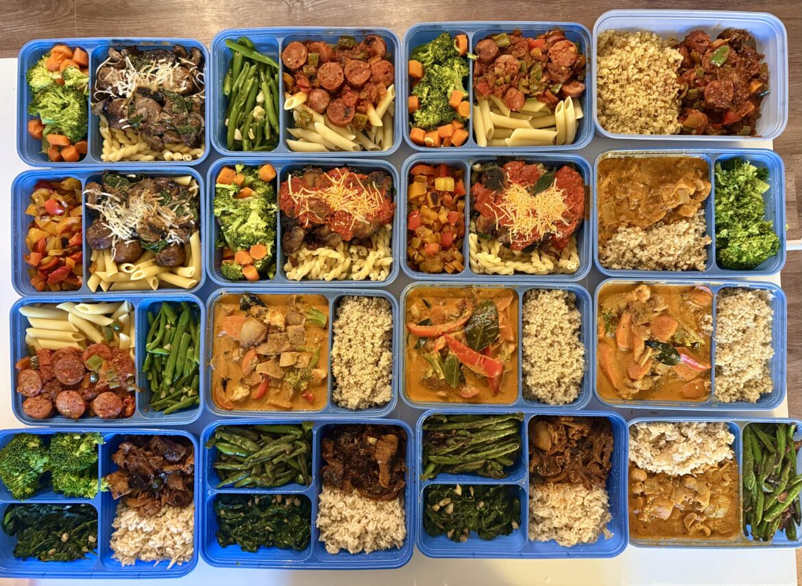 tricking myself into thinking these are 16 different meals so i don’t get bored lol