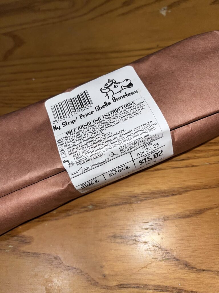 A successful outcome after a colonoscopy procedure calls for a prime strip! How’d I do?