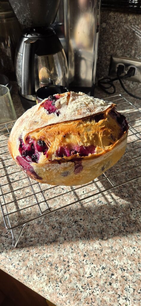 Lemon blueberry loaf