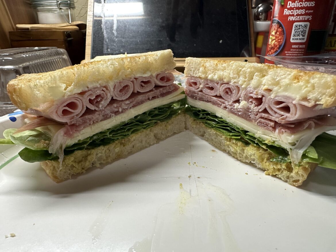 Going to be a good lunch