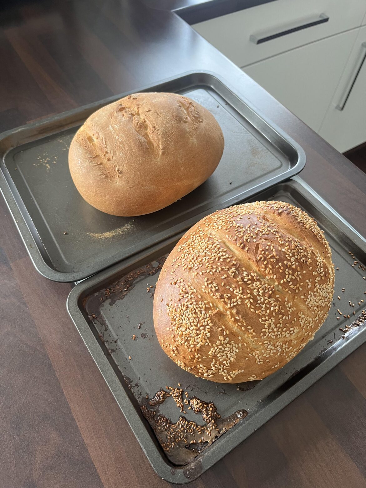 Got fed up of mediocre supermarket bread. Decided to try and make my own and now it’s a weekly thing… Got fed up of mediocre supermarket bread. Decided to try and make my own and now it’s a weekly thing…