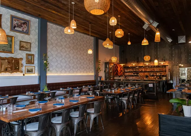 Even if you've misheard bon appétit as "bone apple tea," Francaise can be an entry point into elevated, French-inspired cuisine