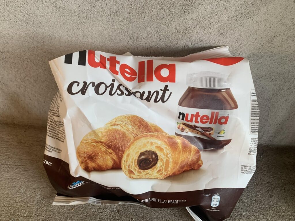 How do I log these frozen croissants?