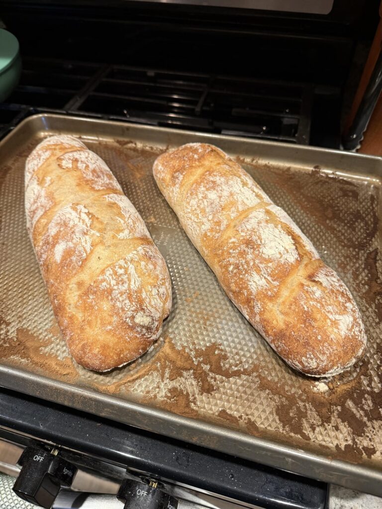 My first time making bread, I don’t know if I did well but it tastes great!