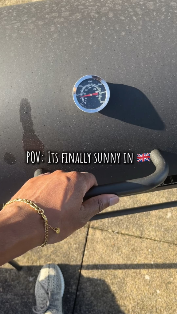 BBQ Season in the UK is finally here 😍🇬🇧