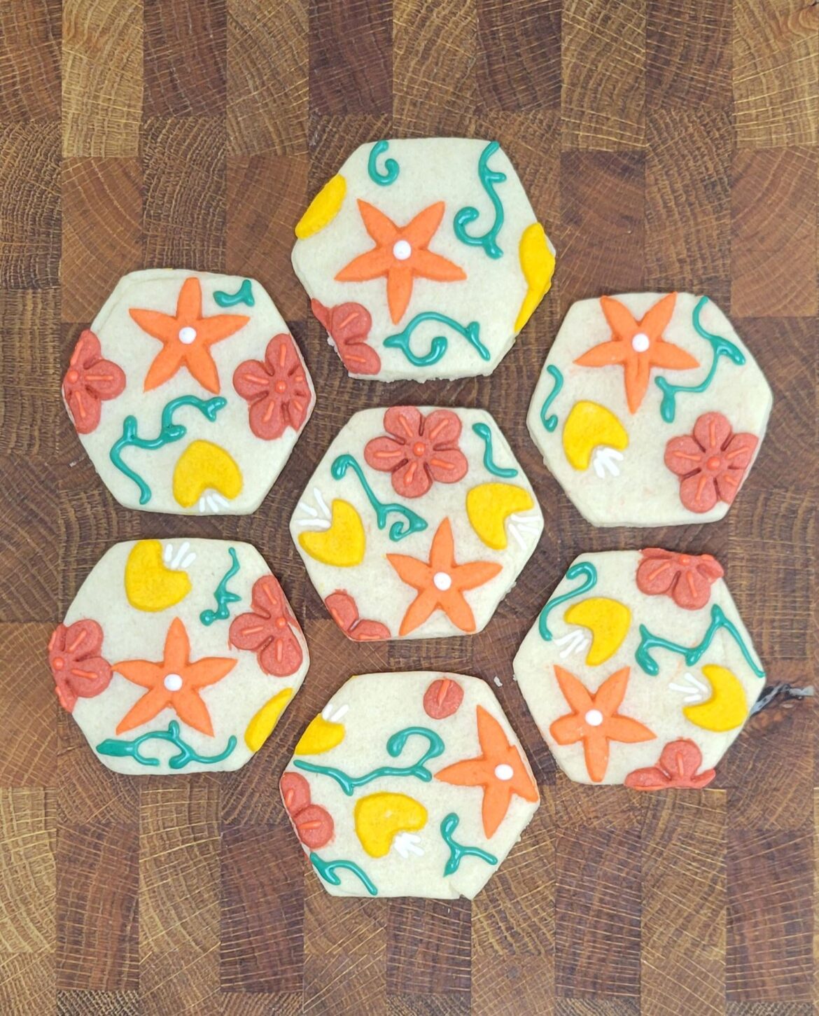 Printed Cookies for Spring