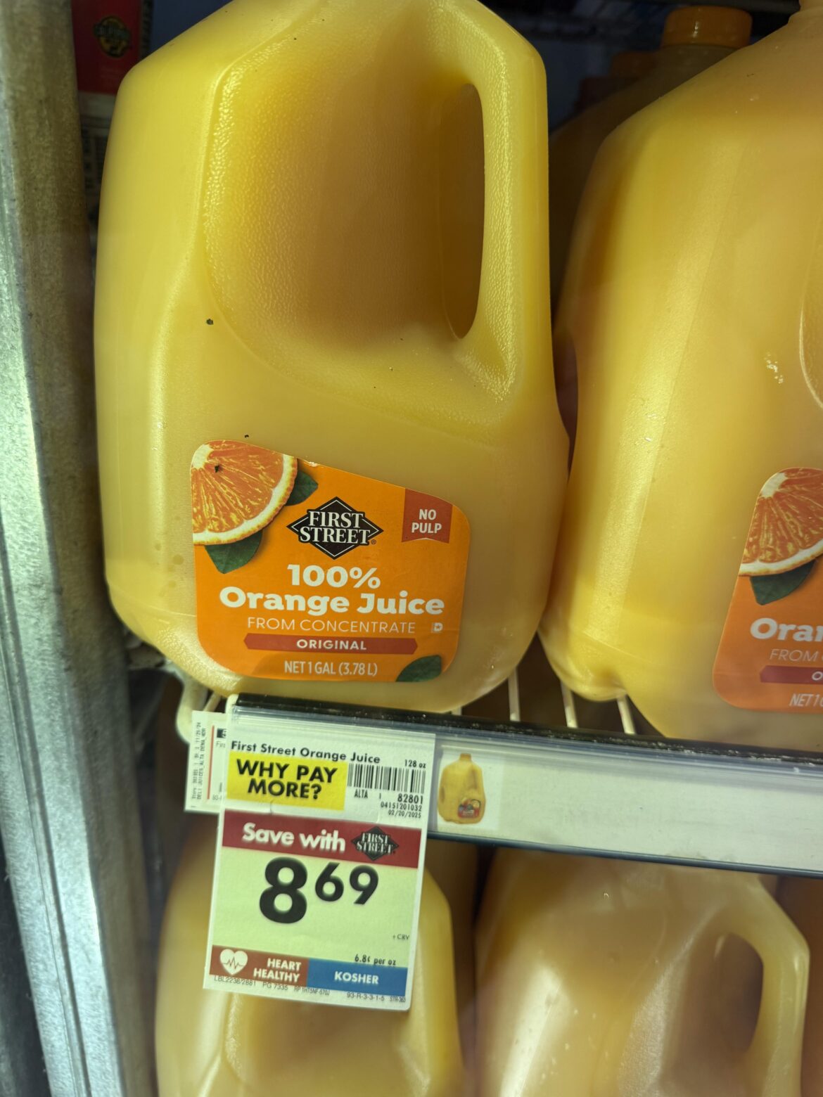 That is a good question. Why would I pay more? These prices are nuts