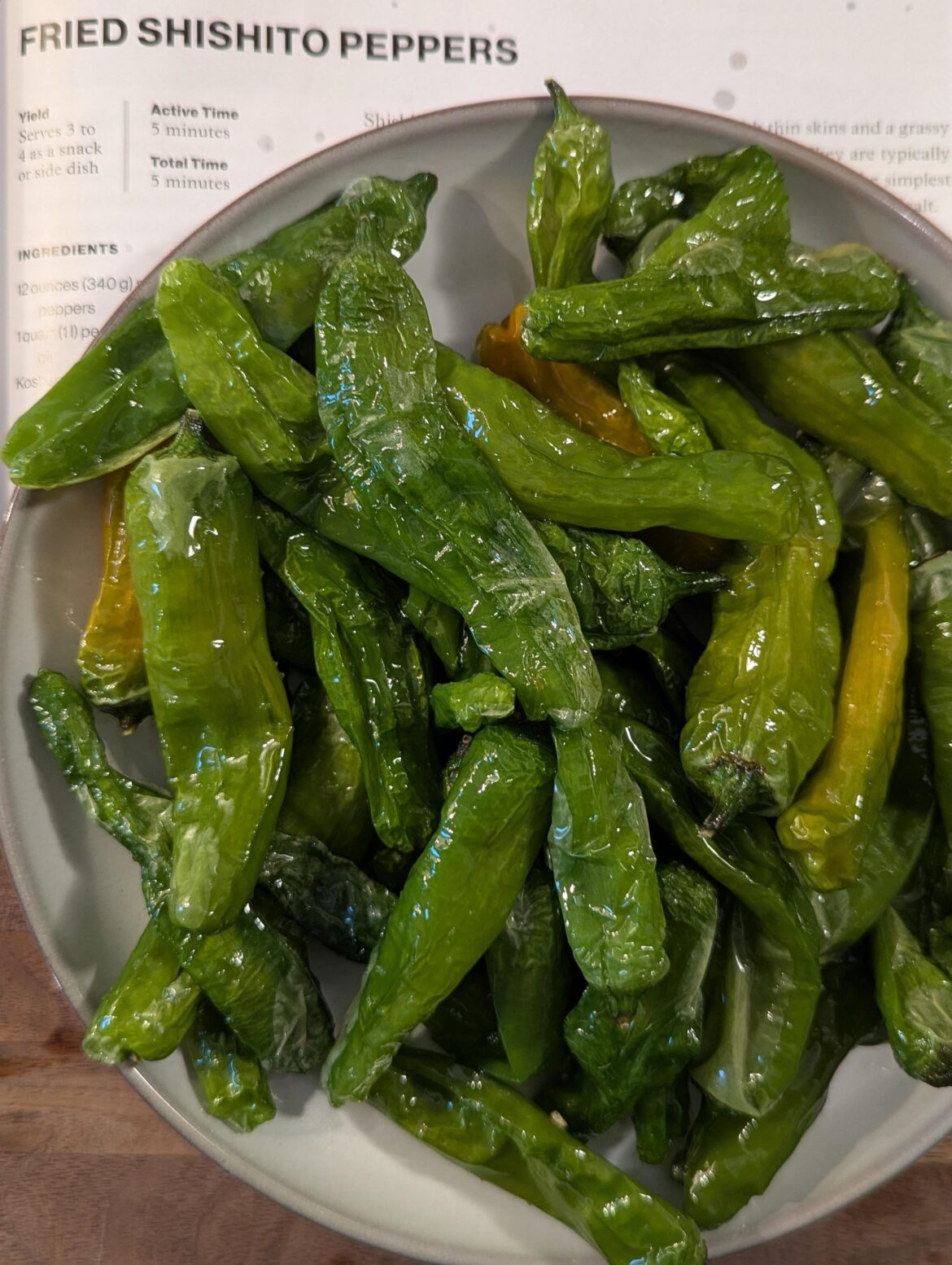 The Wok Weekly #111: Fried Shishito Peppers