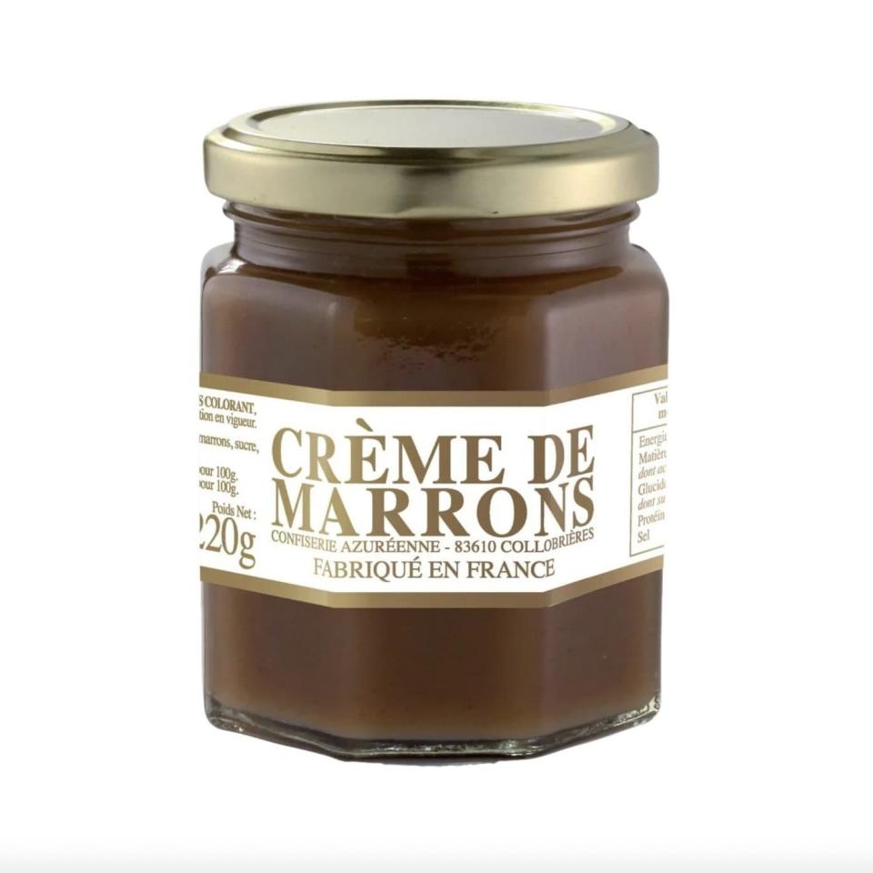 Crème de marrons is delicious with yoghurt