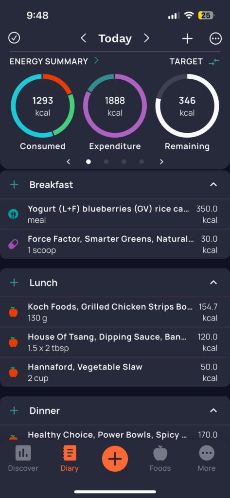 Under 1300 calories and full!